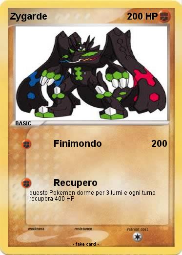 Pokemon Zygarde