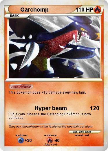 Pokemon Garchomp