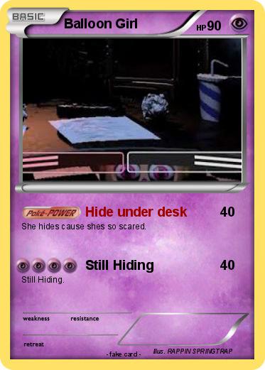 Pokemon Balloon Girl