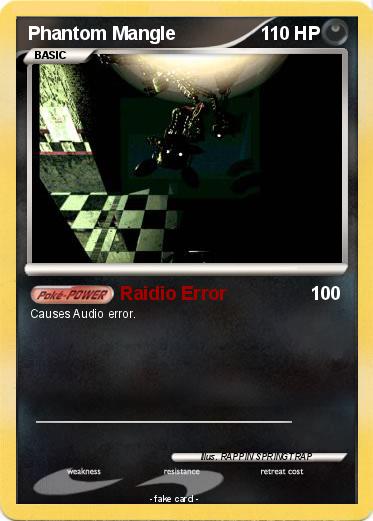 Pokemon Phantom Mangle