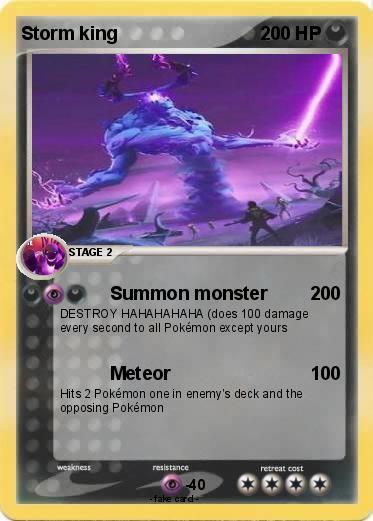 Pokemon Storm king