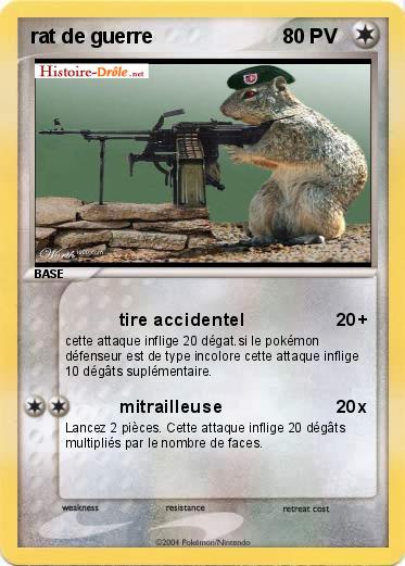 Pokemon rat de guerre