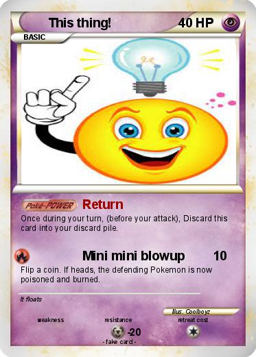 Pokemon This thing!
