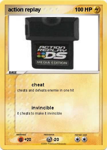 Pokemon action replay