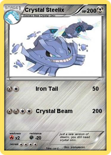 Pokemon Crystal Steelix
