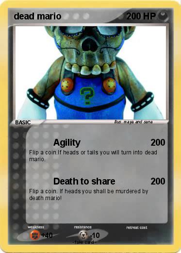 Pokemon dead mario