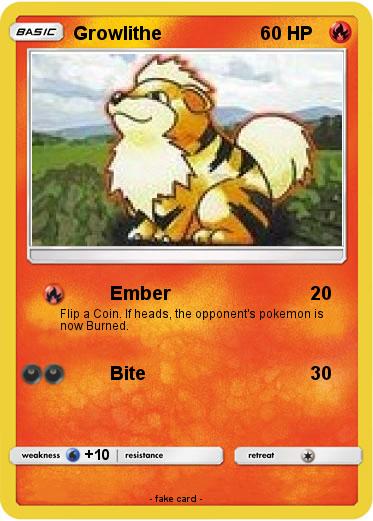 Pokemon Growlithe