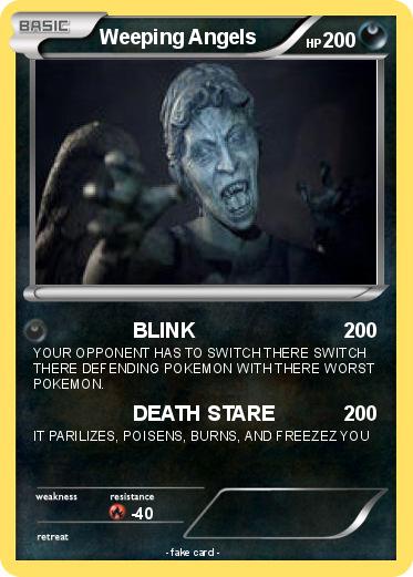 Pokemon Weeping Angels