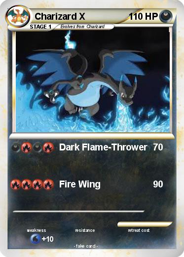 Pokemon Charizard X
