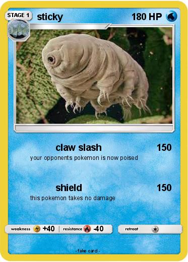 Pokemon sticky