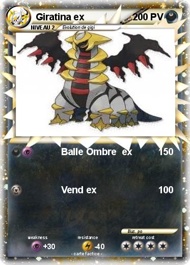 Pokemon Giratina ex