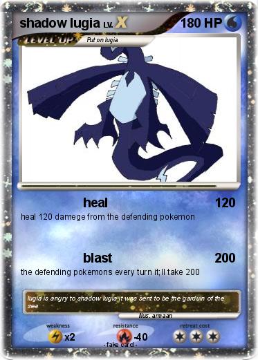 Pokemon shadow lugia