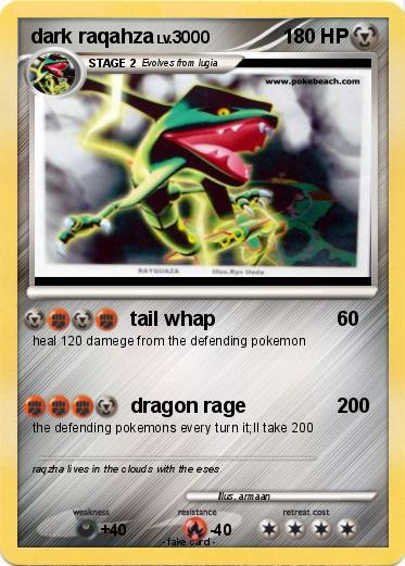 Pokemon dark raqahza