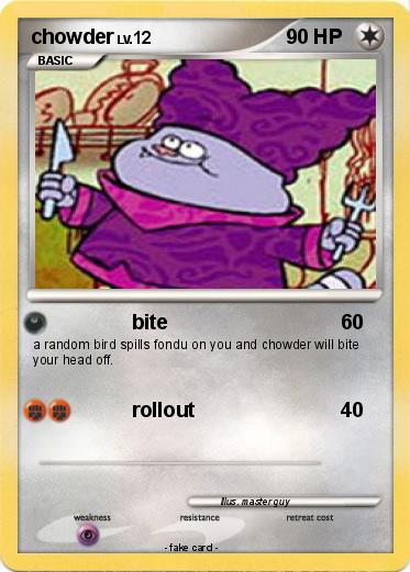 Pokemon chowder