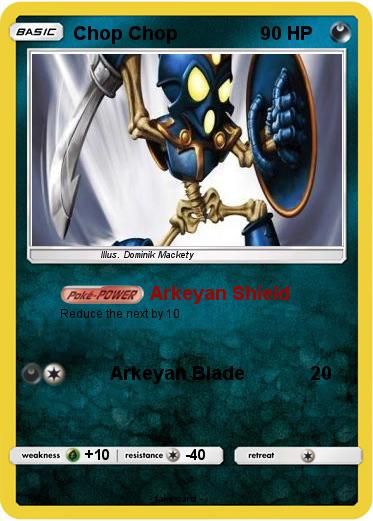 Pokemon Chop Chop