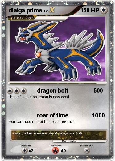 Pokemon dialga prime