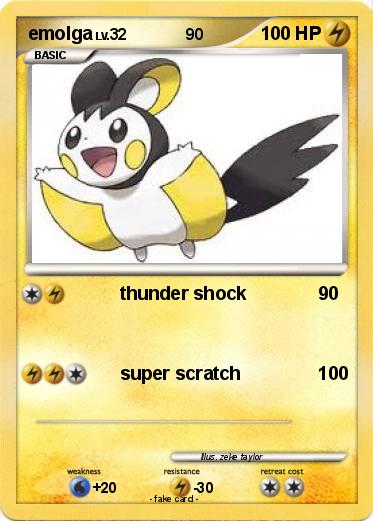 Pokemon emolga