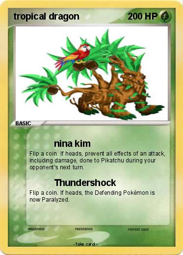 Pokemon tropical dragon