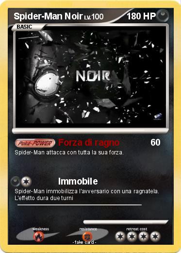 Pokemon Spider-Man Noir