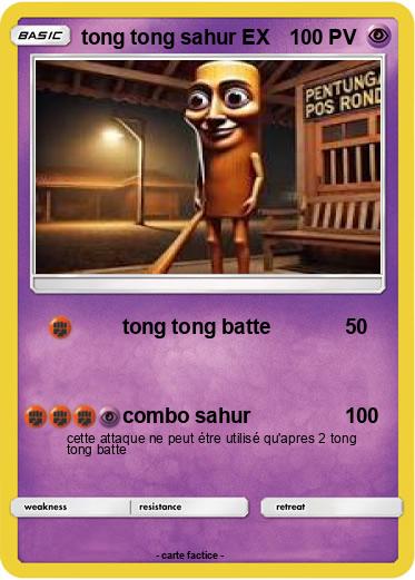 Pokemon tong tong sahur EX