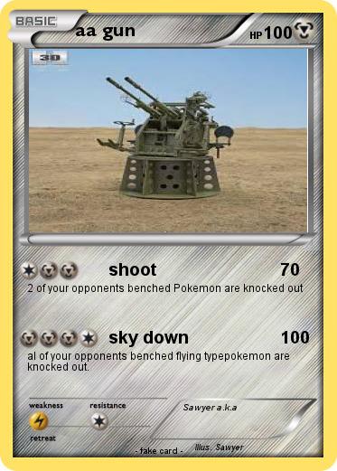 Pokemon aa gun