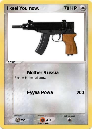 Pokemon I keel You now.