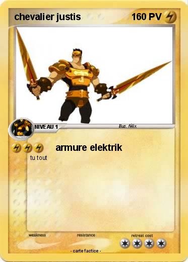 Pokemon chevalier justis