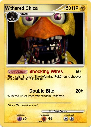 Pokemon Withered Chica
