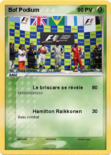 Pokemon Bof Podium