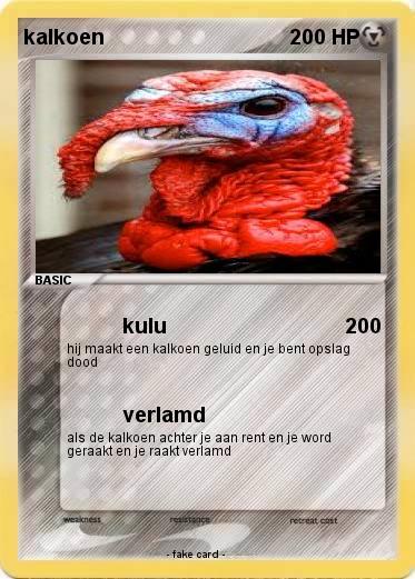 Pokemon kalkoen