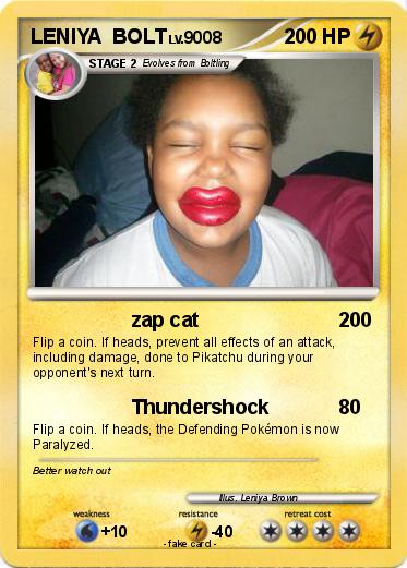 Pokemon LENIYA  BOLT