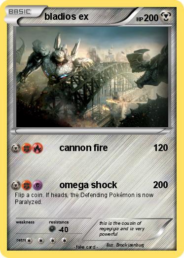 Pokemon bladios ex