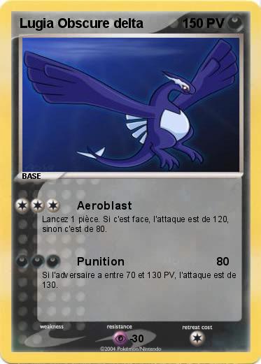 Pokemon Lugia Obscure delta