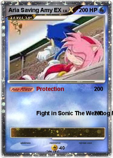 Pokemon Aria Saving Amy EX