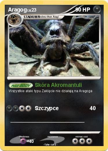 Pokemon Aragog