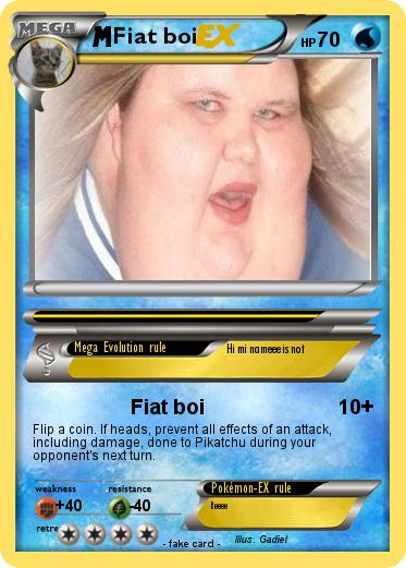 Pokemon Fiat boi