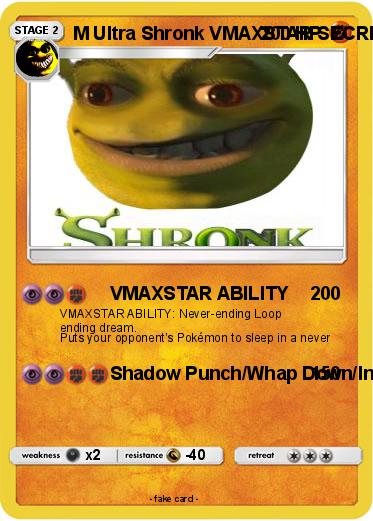 Pokemon M Ultra Shronk VMAXSTAR SECRET RARE