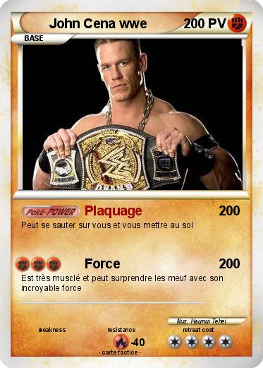 Pokemon John Cena wwe