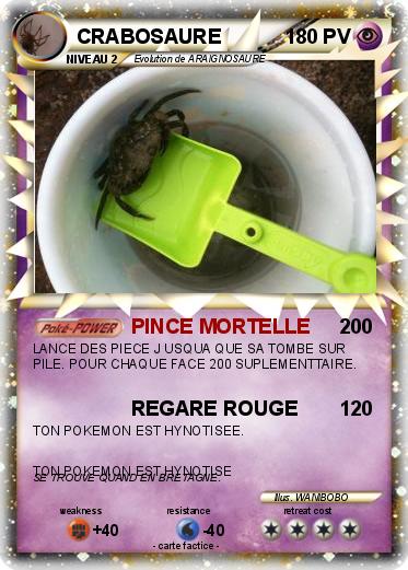 Pokemon CRABOSAURE