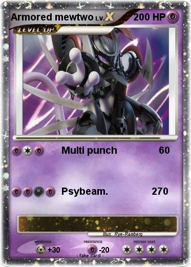 Pokemon Armored mewtwo