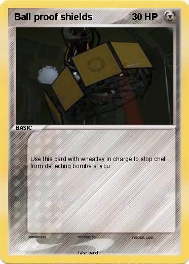 Pokemon Ball proof shields