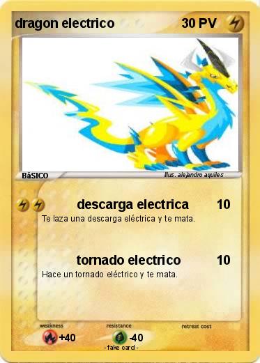 Pokemon dragon electrico