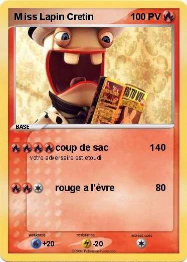 Pokemon M iss Lapin Cretin