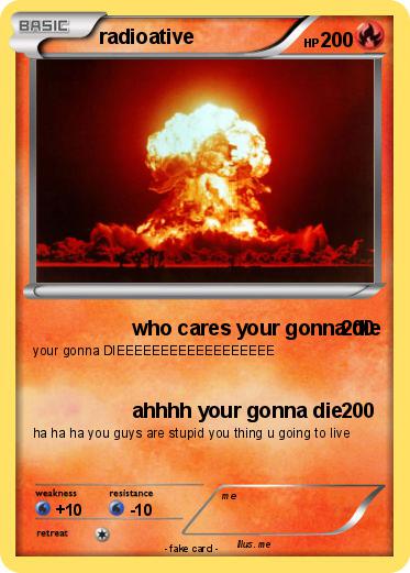 Pokemon radioative