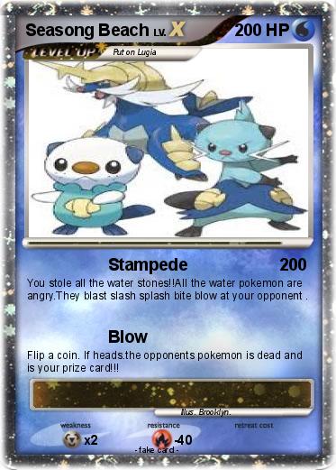 Pokemon Seasong Beach