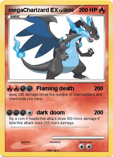 Pokemon megaCharizard EX
