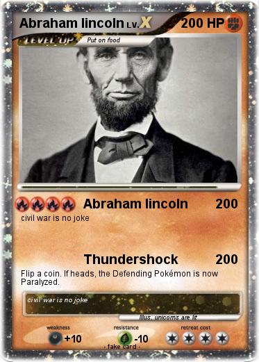 Pokemon Abraham lincoln