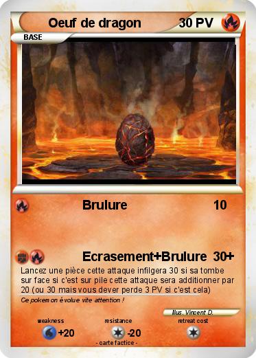 Pokemon Oeuf de dragon