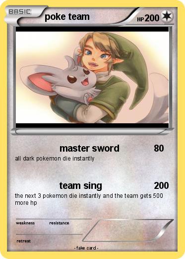 Pokemon poke team