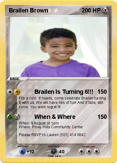 Pokemon Brailen Brown